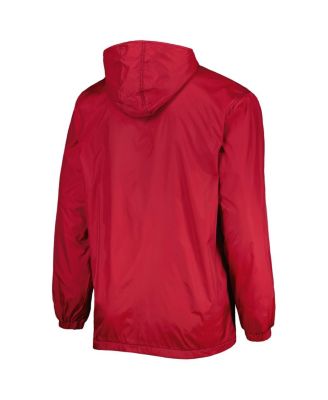 Мужская куртка Dunbrooke Scarlet San Francisco 49ers Big Tall Legacy Stadium на полной молнии