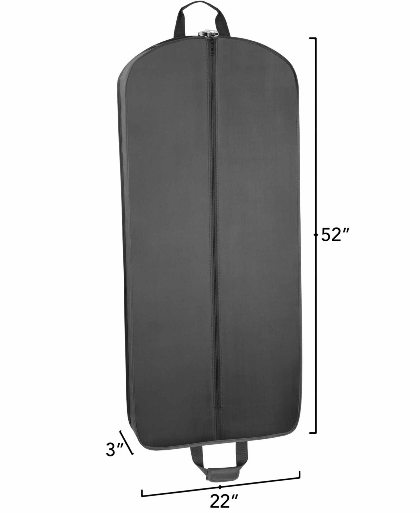 Сумка WallyBags 52" Deluxe Travel Garment, цвет: Чёрный — фото 2
