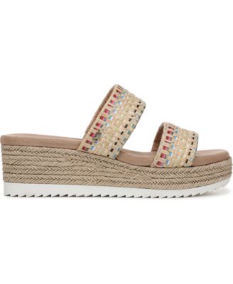 Women's Charlee Platform Double Band Espadrille Wedge Sandals