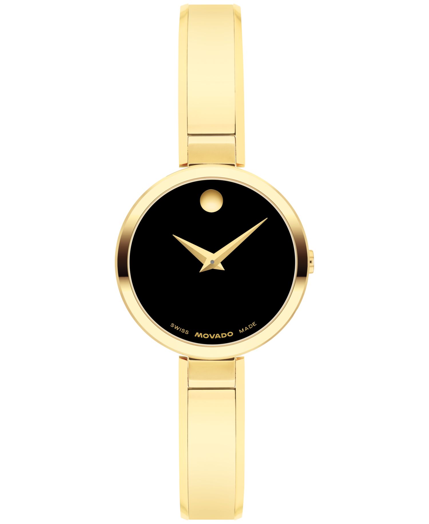 Women's Moda Swiss Quartz Yellow PVD Watch, 24mm