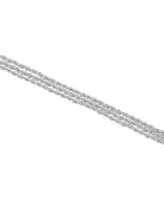 And Now This Triple Twisted Rope Chain Bracelet 9590₽