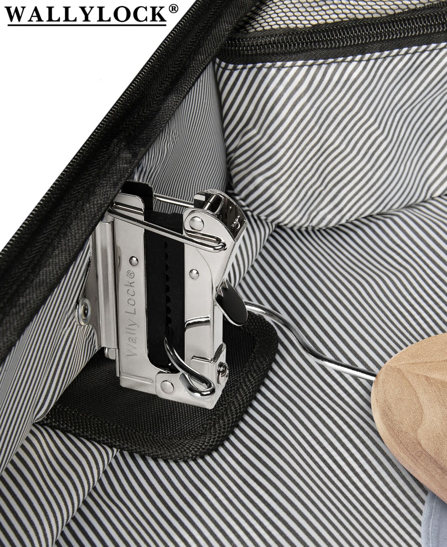 Сумка WallyBags 45" Premium Rolling Garment Bag with Multiple Pockets, цвет: Чёрный — фото 4