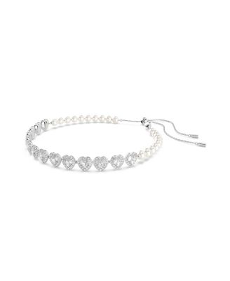 Ariana Grande x Swarovski&reg; Crystal Cultivated Pearls Mixed Cuts Choker Necklace