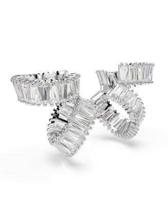 Ariana Grande x Swarovski&reg; Crystal Baguette Cut Cuff Earrings