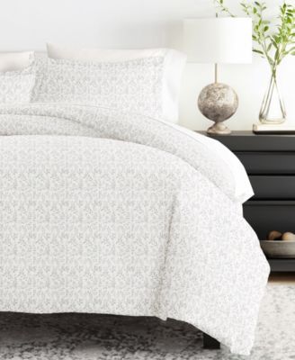 Tranquil Sleep Patterned Duvet Cover Set, Full/Queen