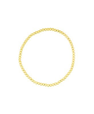 Gold Stretch Ball Bracelet Set