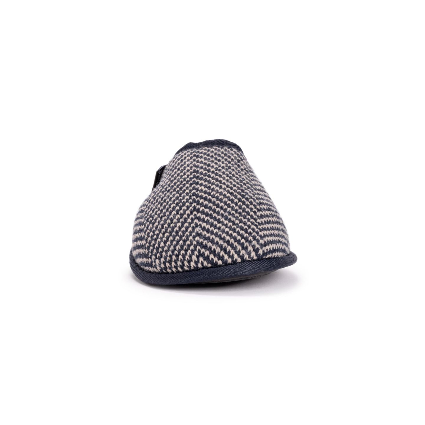 Мужские тапочки MUK LUKS Gavin Scuff Slippers, цвет: Тёмный сапфировый — фото 3