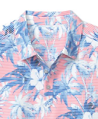 Мужское поло Tommy Bahama Costa Wave Hibiscus