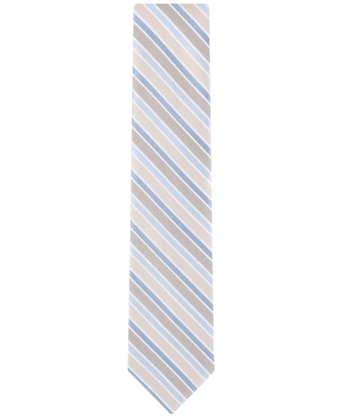 Tommy Hilfiger Men's Artesia Stripe Tie In Taupe