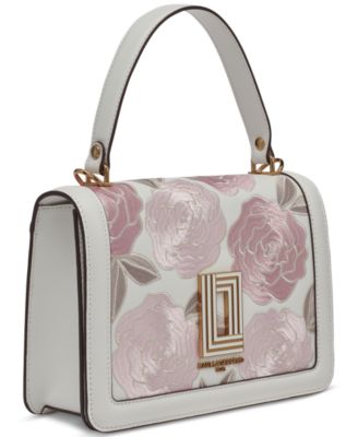 КАРЛ ЛАГЕРФЕЛЬД, ПЭРИС Симон, вышитый лоскут через плечо