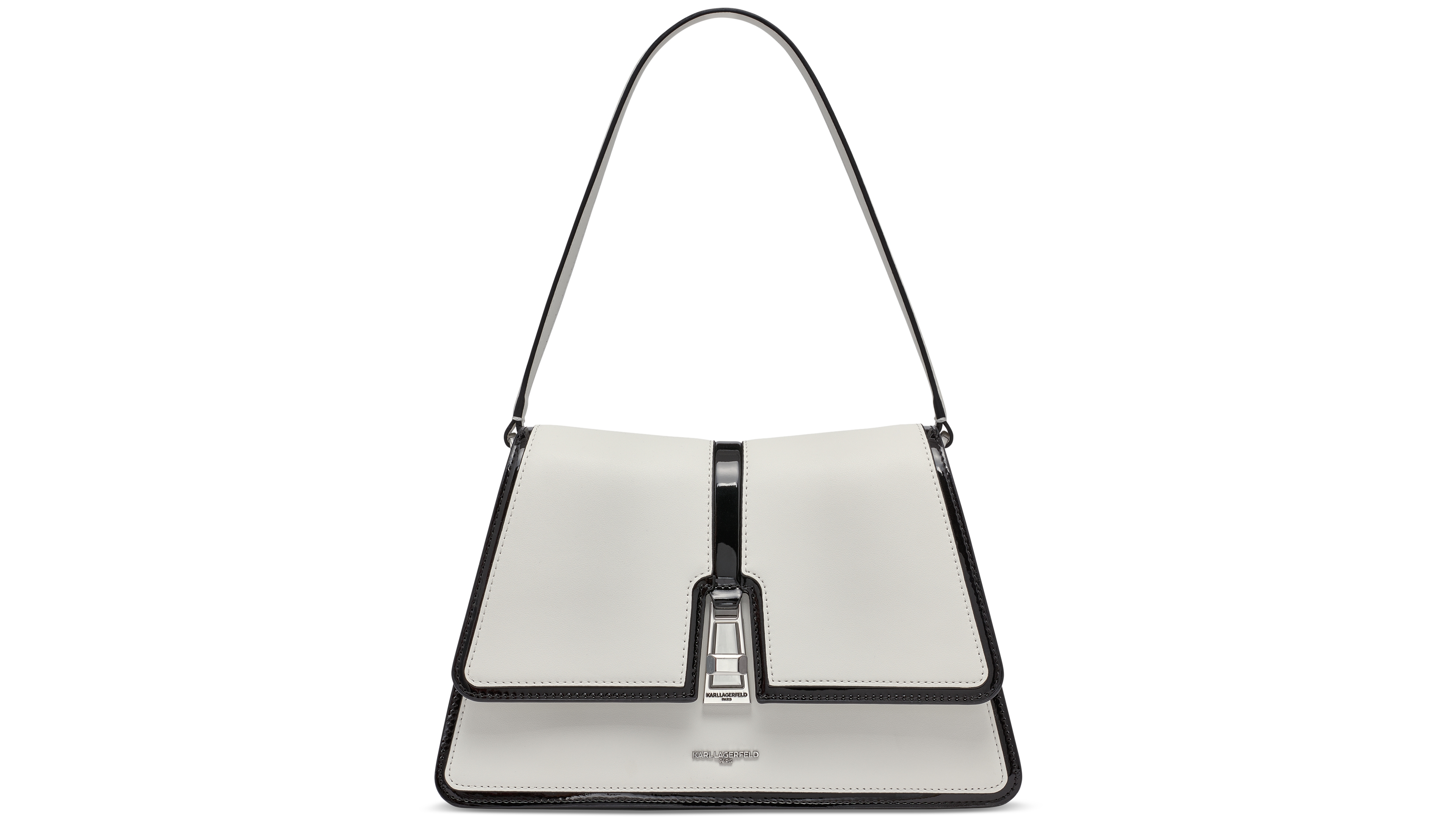 Karl Lagerfeld Paris Mercerie Medium Leather Satchel