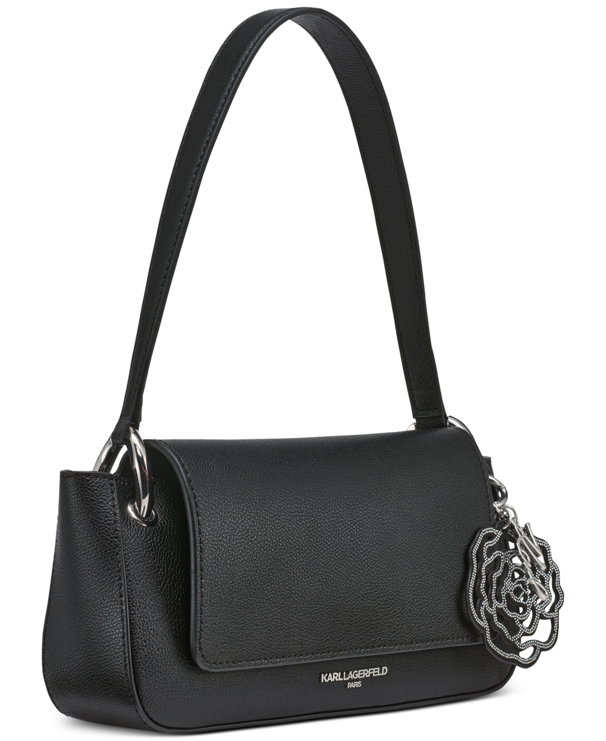 Karl Lagerfeld Paris Monet Leather Shoulder