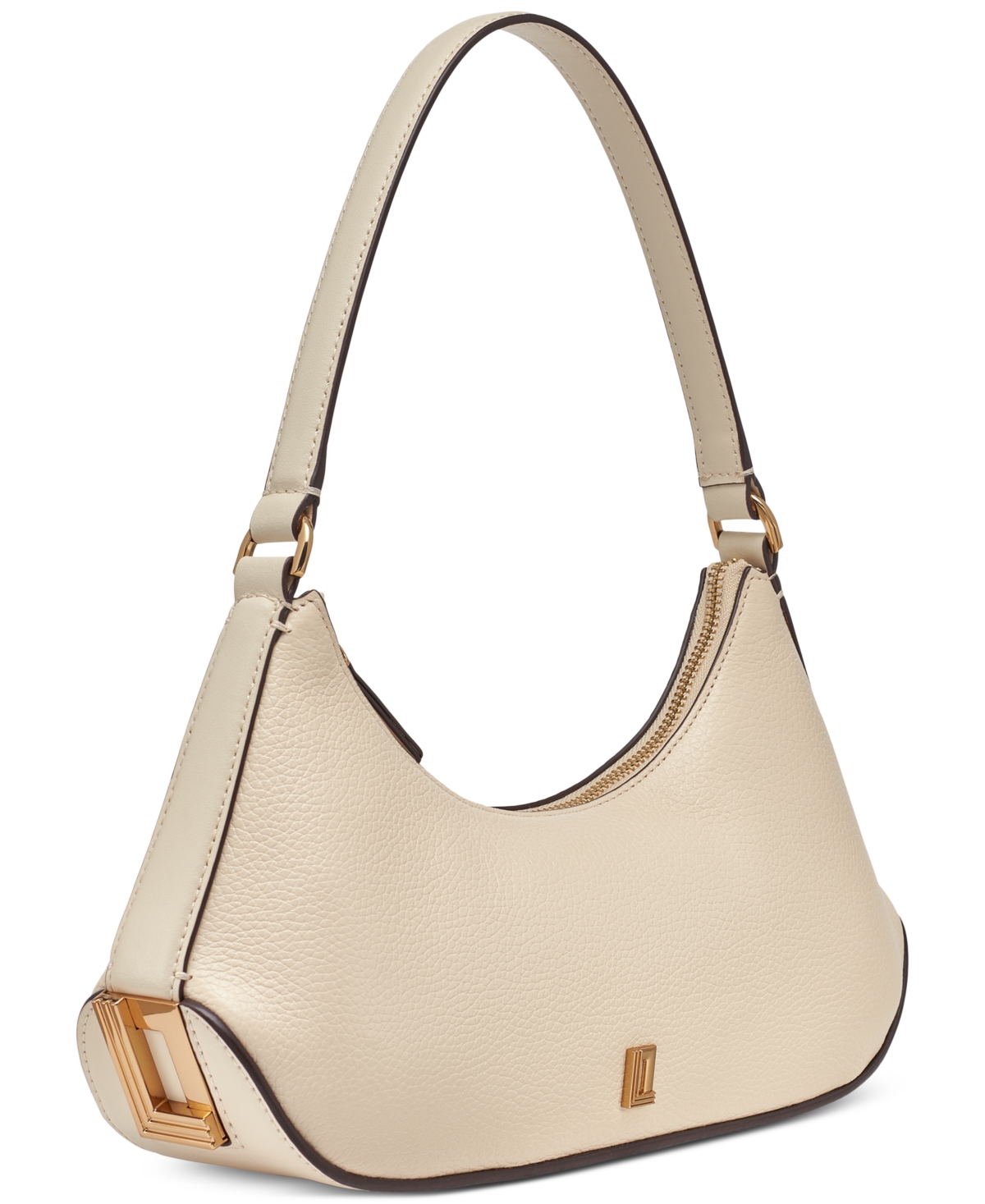 KARL LAGERFELD ARIELLE LEATHER SHOULDER BAG