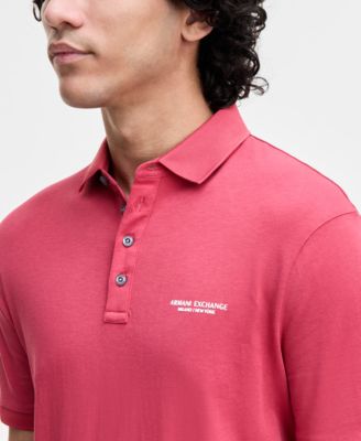 Мужская рубашка поло с логотипом AX Armani Exchange AX Armani Exchange 11990₽