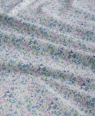 Charter Club Ditsy Floral Printed 550-Thread Count 4-Pc. Sheet Set, Queen