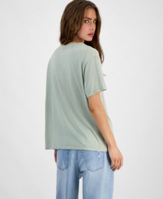 Juniors' Western Soul Records Graphic T-Shirt  