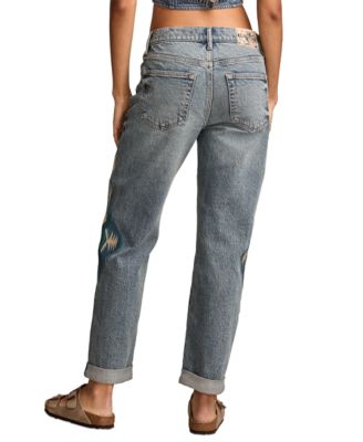 Женские джинсы для мальчиков средней посадки Gold Rush Legend от бренда Lucky 