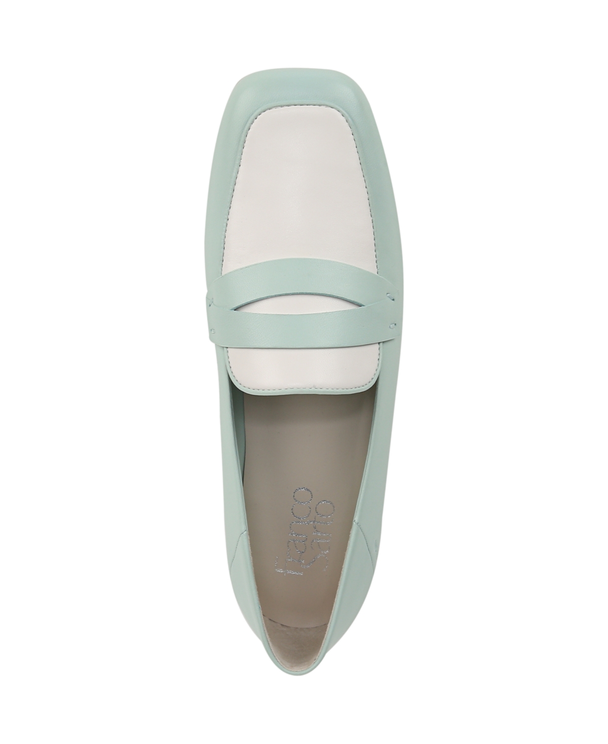 Franco Sarto Zury Penny Loafer In Seaside Blue Leather