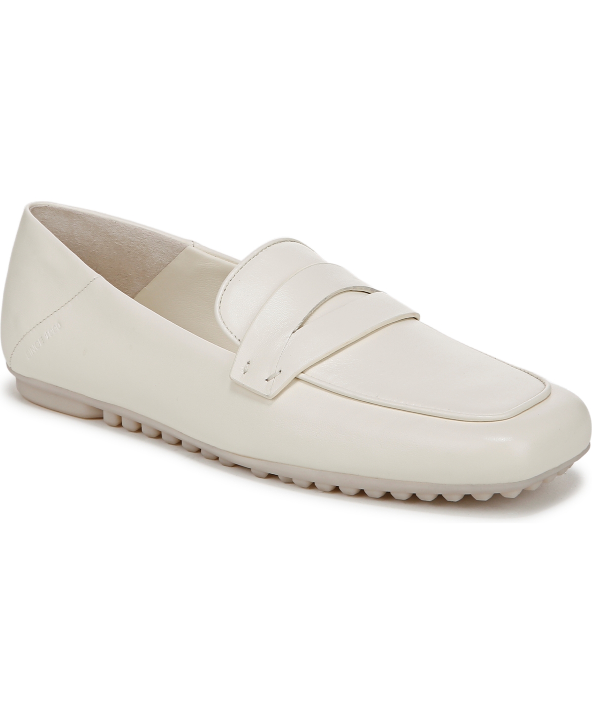 Franco Sarto Zury Penny Loafer In Cream White Leather