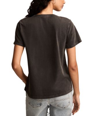 Женская футболка с круглым вырезом от бренда Lucky Brand 