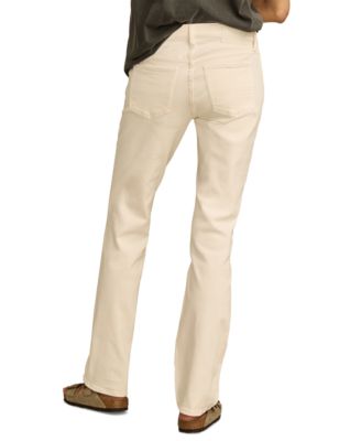 Женские джинсы Lucky Brand со средней посадкой, укороченные до середины бедра