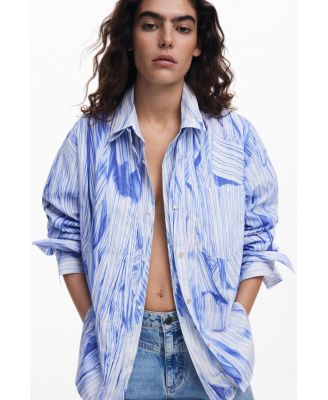 Стильная женская рубашка оверсайз от Desigual