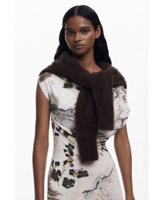 Женское асимметричное платье-комбинация Desigual 2-в-1