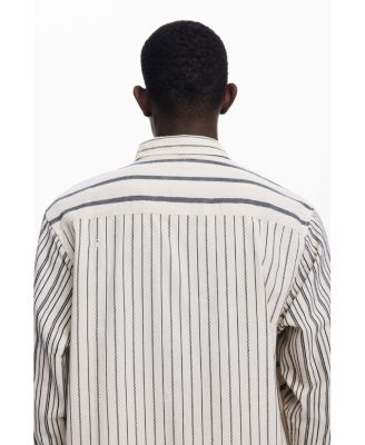 Men's Asymmetric striped shirt