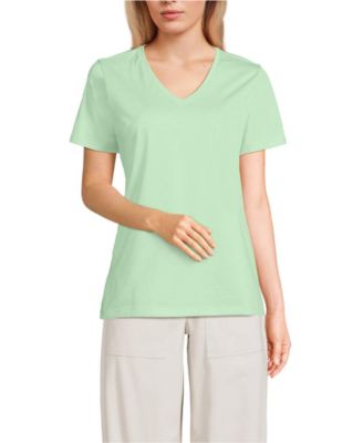 Women's Relaxed Supima Cotton V-Neck T-Shirt