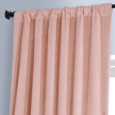 Signature Plush Velvet Hotel Blackout Curtain