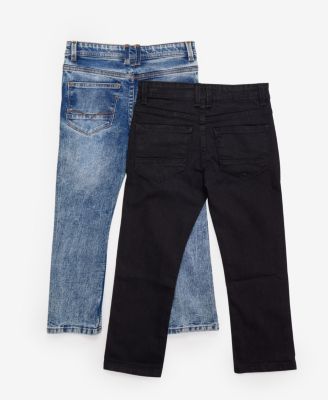 Little Boys 4-7 Stretch Jeans - 2 Pack