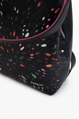 Women's Mini perforated backpack