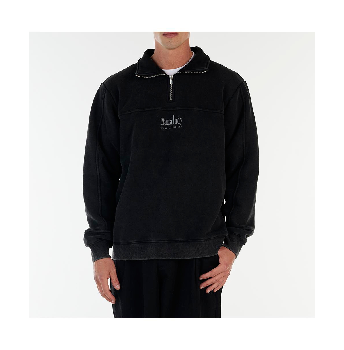 Naples Sweater - Black enzyme