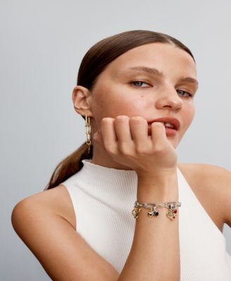 Sterling Silver Winged Heart Mini Dangle Charms