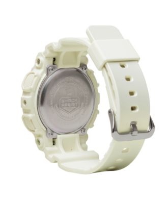 Baby G Women's White Resin Watch, 45.9mm