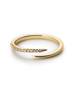 Ana Luisa Claw Ring - Oren - Gold 65$