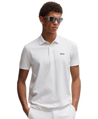 Hugo Boss - Men's Stretch Cotton Printed Paddy Polo Shirt