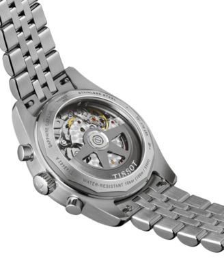 Men's Swiss Automatic Chronograph PR516 Stainless Steel Bracelet Watch 41mm