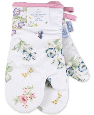 Butterfly Meadow Printed Oven Mitt, Set of 2