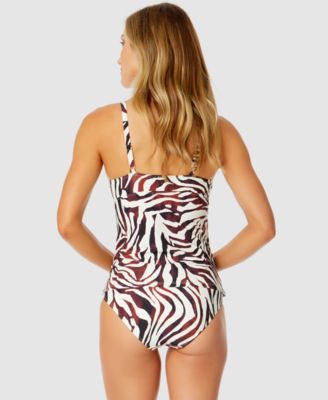 ANNE COLE TANKINI TOP HIGH RISE BOTTOM 
