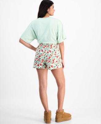 Клубничная футболка с Винни Пухом от Disney Juniors и шорты для отдыха 