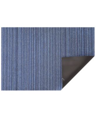 Skinny Stripe Shag Utility Mat, 24" x 36"