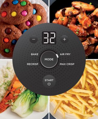 Crispi 4-in-1 Portable Glass Air Fryer Cooking System