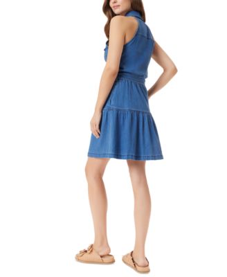 Женское джинсовое мини-платье Diana без рукавов от Сэма Эдельмана (Sam Edelman)