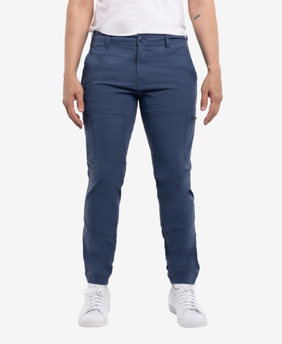 Men's Hybrid Jogger Cargo Pants - Black