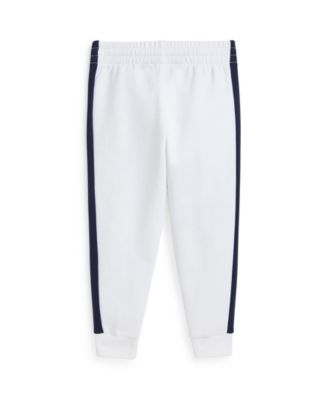 Little Boys Logo Double Knit Joggers