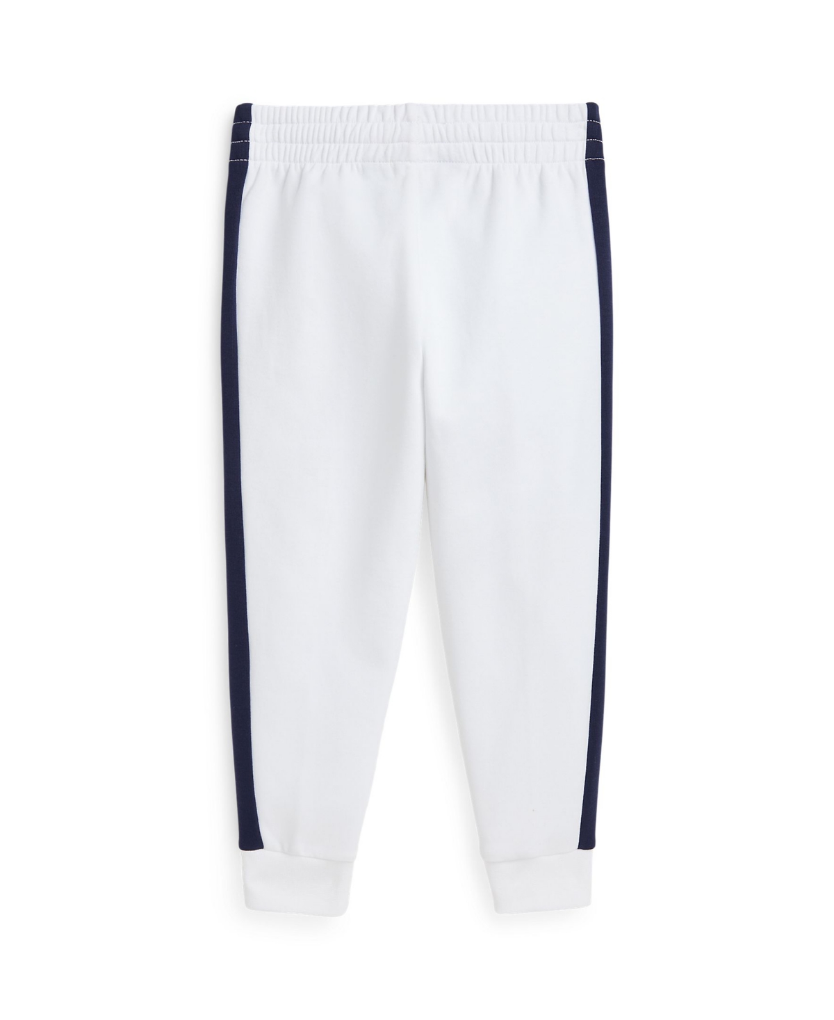 Polo Ralph Lauren Big Boys Logo Double Knit Joggers In White