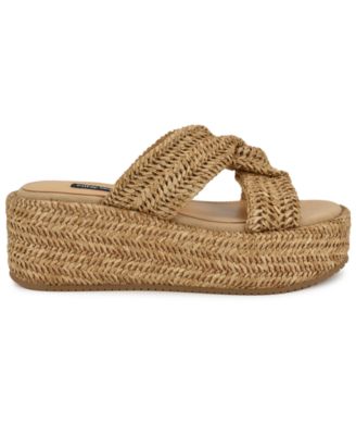 Women's Cerry Woven Platform Wedge Sandals