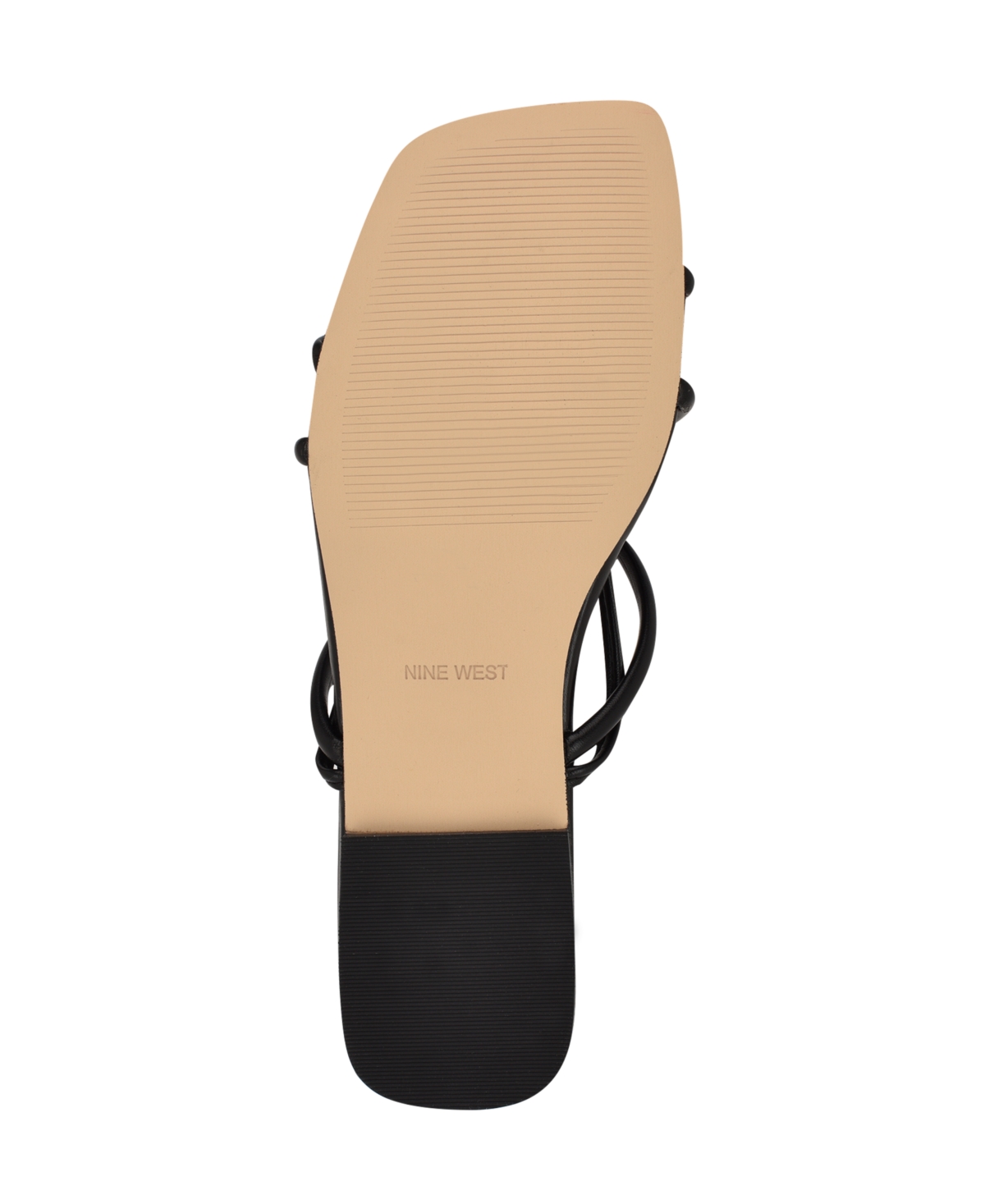 Nine West Mikila Ankle Wrap Sandal In Black