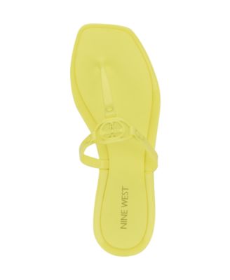 Women's Dacota T-Strap Square Toe Flat Sandals